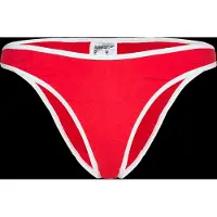 Speedo Texture Scoop Bikini Bottom - Red - XXL