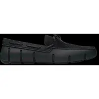 Swims Braided Lace Loafer - Black - 45 29.5 cm
