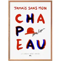 THE POSTER CLUB Tpc X Another Art Project - Le Chapeau Rond & Rouge - Multi/patterned - 50X70CM