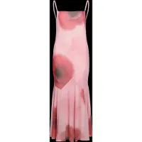 Vila Visanna Ankle Strap Dress Ro - Pink - L