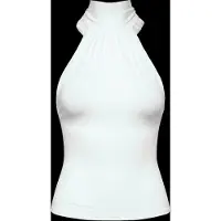Weekday Halterneck Top - White - M