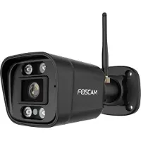 Foscam V8P Bullet Outdoor WiFi Kamera Schwarz (V8P Schwarz)