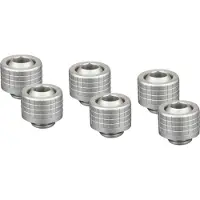Thermal Grizzly DeltaMate TG-DM-FIT-6217 (ST13), vesijäähdytysliitin, 13/10 mm, Matt Nickel