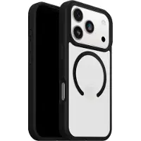 Otterbox React MagSafe suojakotelo, iPhone 17 Pro, Black Crystal