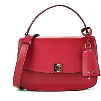 GUESS Audrey Convertible Xbody Flap - Burgundy - ONE SIZE