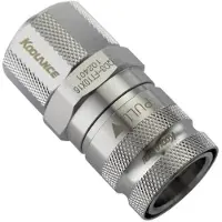 Koolance QD3 Female Quick Disconnect No-Spill -pikaliitin, 16/10mm, hopea