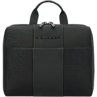 Piquadro Brief Toilettilaukku 26 cm Musta