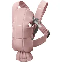 BabyBjörn Mini Woven -kantoreppu, dusty pink