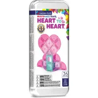 Magna-Tiles microMAGS Travel Heart to Heart magneettirakennussarja, 26 osaa
