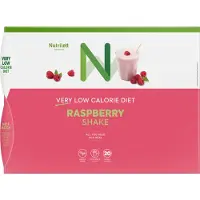 Nutrilett VLCD Raspberry Shake -ateriankorvikepirtelö, 35 g, 20-PACK