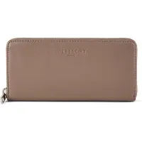 Liebeskind Sally Lompakko RFID-suoja Nahka 19 cm Ruskea