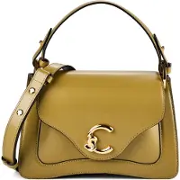Coccinelle C-Me Olkalaukku Nahka 24 cm Ruskea