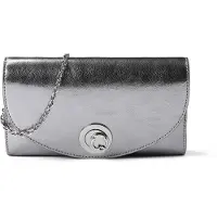 Coccinelle Nikla Crossbody-laukku Nahka 26 cm Harmaa