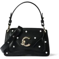 Coccinelle C-Me Käsilaukku Nahka 21 cm Musta