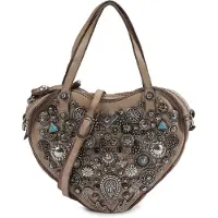 Campomaggi Valentina Käsilaukku Nahka 21 cm Beige