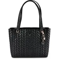 GUESS Stacey Shopperit 37 cm Musta