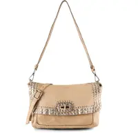 Campomaggi Orchidea Olkalaukku Nahka 24 cm Beige