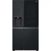 LG GSGV80EPLL Side By Side, musta