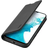 SBS Wallet Lite Case Samsung Galaxy A23 5G suojakuori, musta