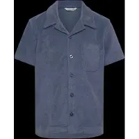 Björn Borg Borg Toweling Pool Shirt - Blue - 146-152