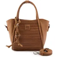 Fredsbruder Layer Mini bag olkalaukku Nahka 17 cm Ruskea