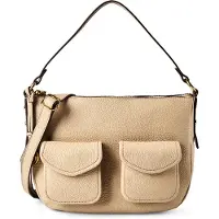Fossil Jolie Olkalaukku Nahka 27 cm Beige