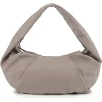Les Visionnaires Greta Essential Olkalaukku Nahka 43 cm Harmaa