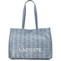 Lacoste Heritage Jacquard Shopperit 40 cm Sininen