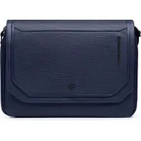 Piquadro Lyss Lähettilaukku 33 cm Sininen