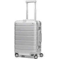 Redolz Pro Aluminium 4-pyöräinen Käsimatkatavara S 55 cm Hopeanvärinen