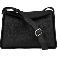 VOi Hirsch Teagan Crossbody-laukku Nahka 28.5 cm Musta