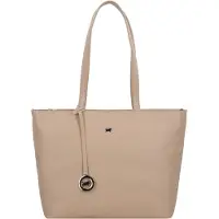 Braun Büffel Hanna Shopperit S Nahka 38 cm Beige