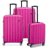 Roncato Element 2.0 4-pyöräinen Matkalaukkusetti 3-osainen Pinkki