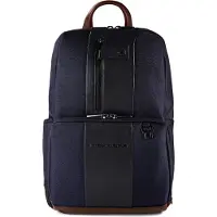 Piquadro Brief Yritysreppu 39 cm Kannettavan tietokoneen taskun syvyys Sininen