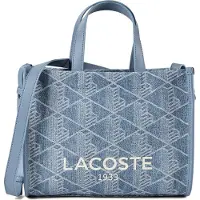 Lacoste Heritage Jacquard Crossbody-laukku 27 cm Sininen