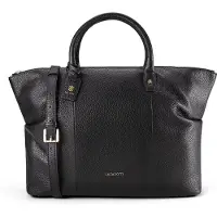 Lazarotti Bologna Leather Shopperit Nahka 36 cm Musta