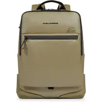 Piquadro Corner Yritysreppu RFID-suoja 43 cm Kannettavan tietokoneen taskun syvyys Keltainen