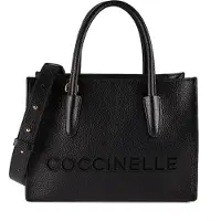 Coccinelle Myrtha Shopperit Nahka 27 cm Musta