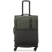 Roncato Metropolitan 4-pyöräinen vetolaukku 66 cm Laajennettava Vihreä