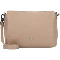 Braun Büffel Hanna Crossbody-laukku Nahka 23 cm Beige