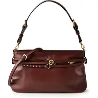 Pinko Belt Bag Classic Olkalaukku Nahka 33 cm Punainen