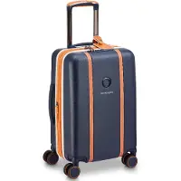 Delsey Cadence 4-pyöräinen Käsimatkatavara 55 cm Laajennettava Sininen