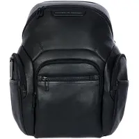 Porsche Design Roadster Yritysreppu Nahka 40 cm Kannettavan tietokoneen taskun syvyys Musta