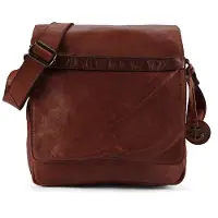 Harbour 2nd Urban Poets Crossbody-laukku Nahka 24 cm Ruskea