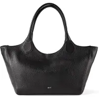 Abro Senta Shopperit Nahka 53 cm Musta