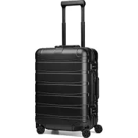 Redolz Pro Aluminium 4-pyöräinen Käsimatkatavara S 55 cm Musta