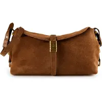 Pinko Saddle Horizontal Olkalaukku Nahka 34 cm Ruskea