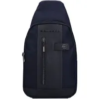 Piquadro Brief Crossbody-laukku 20 cm Sininen