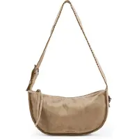 Fredsbruder Whipstitch Soul Crossbody-laukku Nahka 35 cm Keltainen