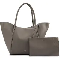 Abro Willow Shopperit Nahka 61 cm Harmaa